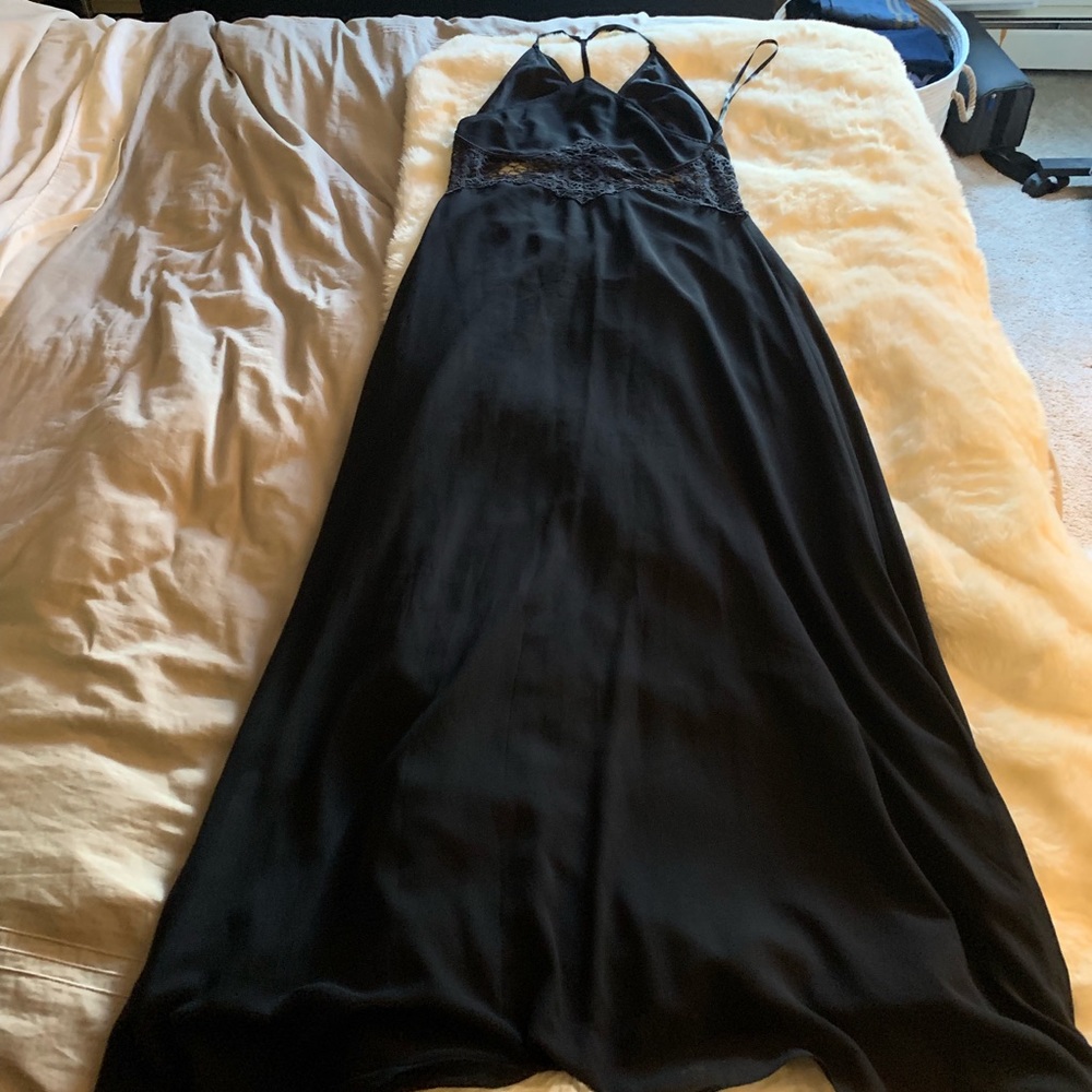 Jarlo Siobhan dress in navy - Picture 5 of 7